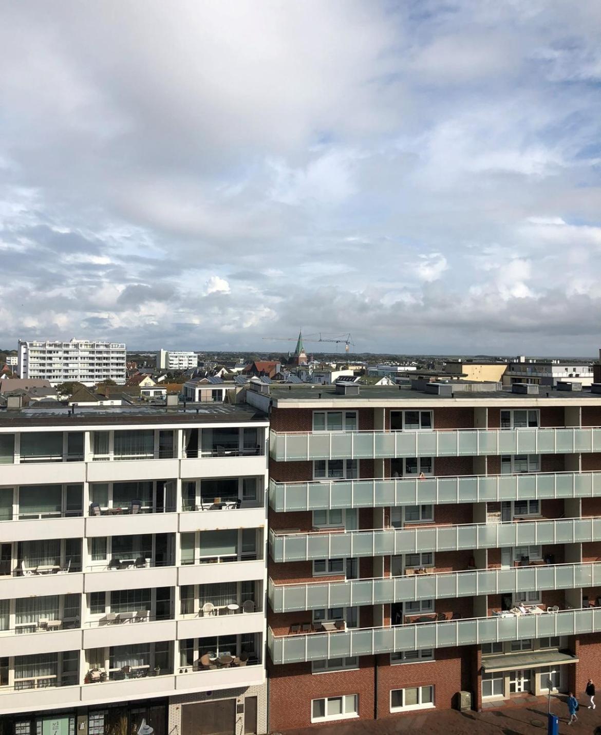 Strandnahe Ferienwohnung, Zentral Gelegen, Ost-Balkon, Andreas Dirks-Str. 2 Westerland Exteriör bild