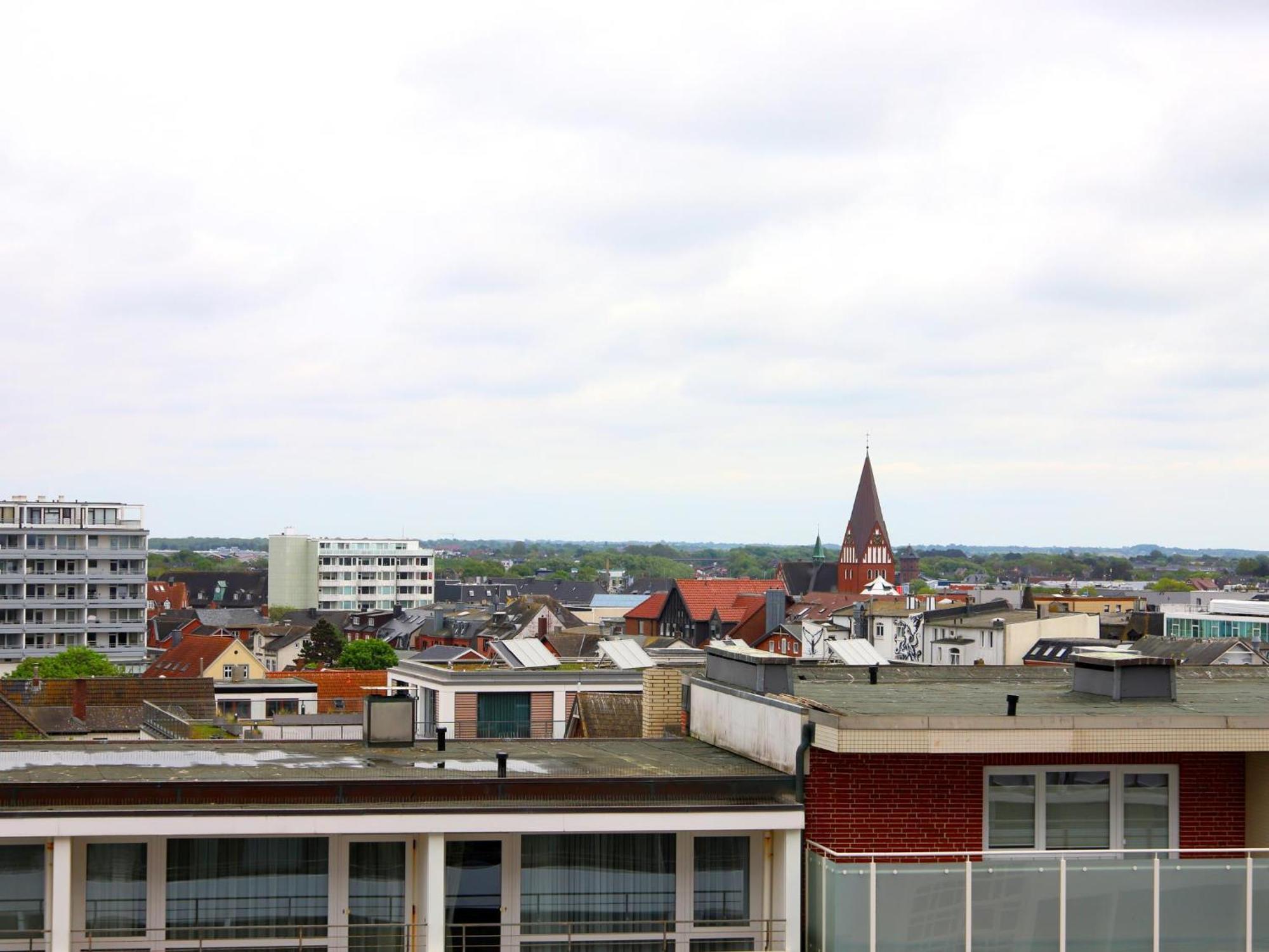 Strandnahe Ferienwohnung, Zentral Gelegen, Ost-Balkon, Andreas Dirks-Str. 2 Westerland Exteriör bild